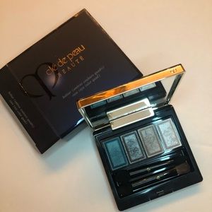 Cle De Peau Case & Eye Color Quad (Pewter Veil)